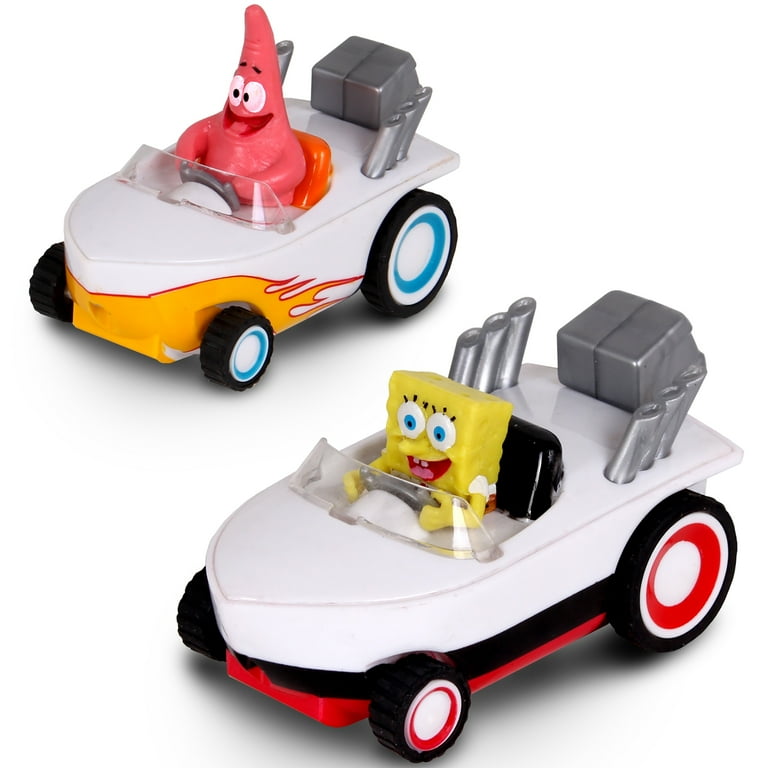 スポンジボブ Hot Rod Boat Slot Car Race Set NKOK: Super Slot Car Race Set - SpongeBob Squarepants - Hot