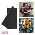 thumbnail image 1 of Papel de embalaje de flores perfecl 20x Accs impermeable Adorno Película de gelatina semitransparente Día Negro, 1 of 8