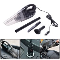 12V 100W Portable Handheld Vacuum Cleaner For Cars - Black