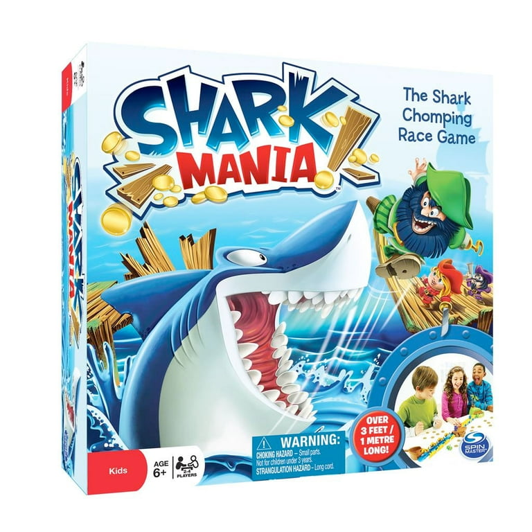 Spin Master Games - Shark Mania Board Game - Walmart.com