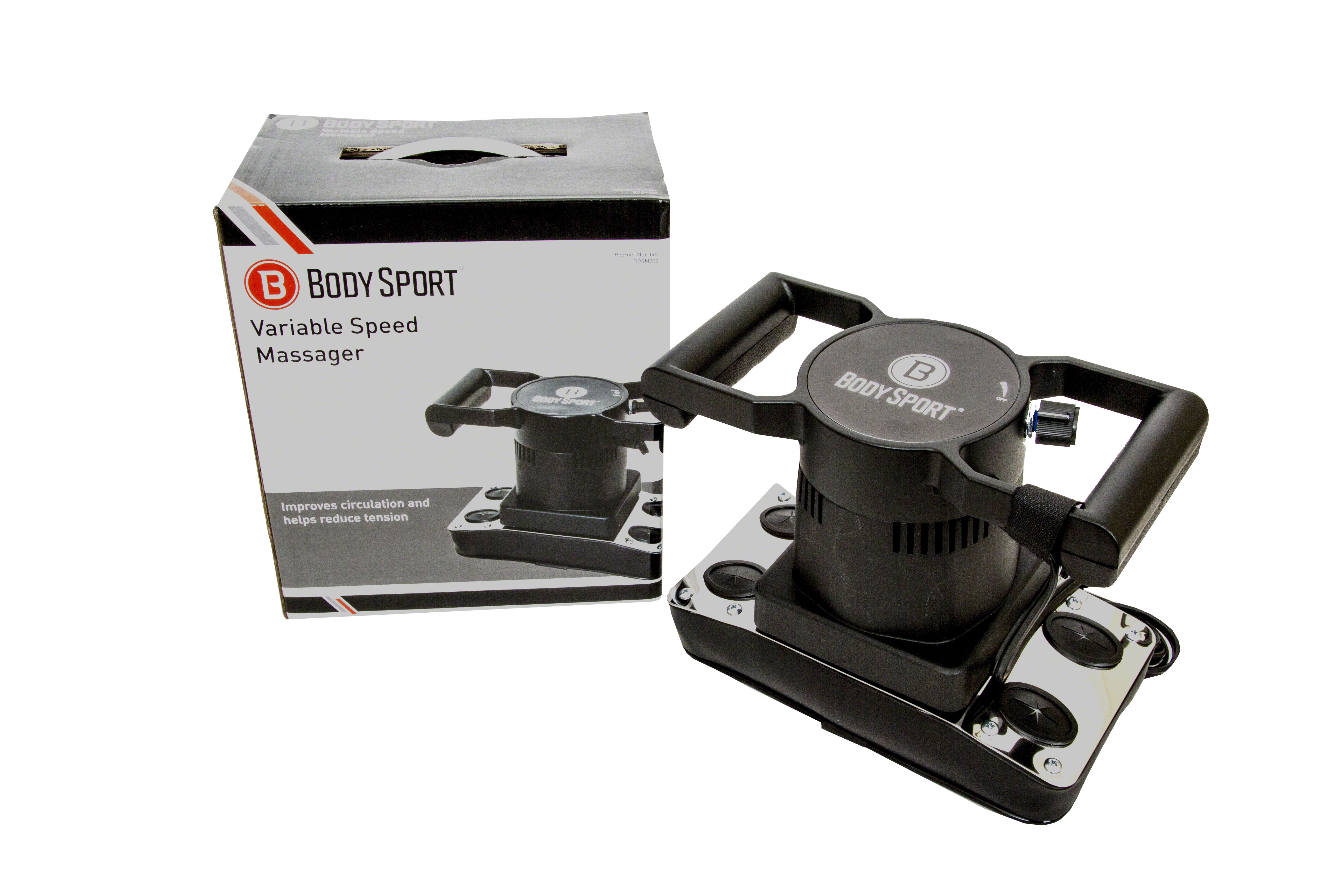 Body Sport Variable Speed Professional Vibrating Massager for Pain and