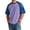 Light Purple #31, variant on Dresfit Golf Shirts Mens Crewneck Baseball Shirts Short Sleeve Patchwork Raglan Denim Shirt 2026 Summer Oversized Relaxed Fit Lightweight Atheletic T Shirts Pink 2XL
