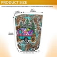 thumbnail image 4 of Yuyamidu Leopard Print RV Electric Tongue Jack Cover with Elastic Band Sunflower Electric Tongue Jack Head Cover for RV Electric Tongue Jack Protective Cover, 4 of 7