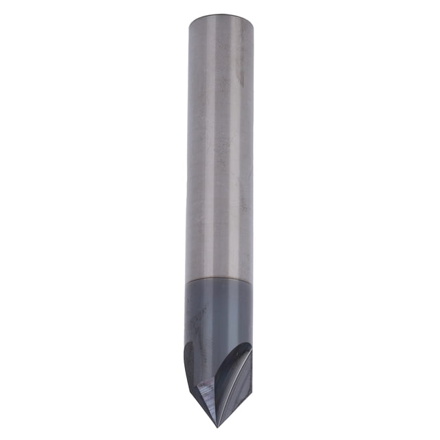 Fresa de Extreme de Chaflán, 3 flautas, 90, Fresa de Acero de Tungsteno, Herramiente de Tallado de Pulido CNC para Grabado de Cobre y Aluminio