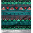 thumbnail image 1 of Soimoi Poly Georgette Fabric Geometric & Semi Mandala Decorative Print Fabric by The Yard 42 Inch Wide, 1 of 1