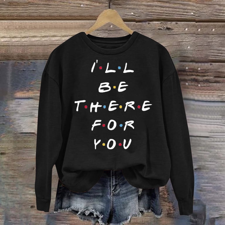 TIANZEN Women's Crew Neck Sweatshirt Long Sleeve Sweatshirt