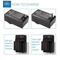 thumbnail image 4 of BM VW-VBT380 Battery and Charger for Panasonic HC-V800K HC-VX1K HC-WXF1K HCV510 HCV520 HC-V550 HC-V710 V720 V750 V770 VX870 VX981 W580 W850 HC-WXF991, 4 of 7