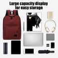 thumbnail image 6 of Yhmxh Backpack for Men and Women, Lightweight Bookbag Casual Daypack Backpacks, Waterproof Durable Daily Bookbag for College, Work, Travel, 6 of 7