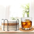 thumbnail image 3 of Juego de 8 Portavasos de Cuerda de Algodón Trenzada de Antideslizantes, Portavasos para Mesa Absorbentes, Portavasos de Bebida con Soporte para Proteger la Mesa de Calor y Desgaste (B), 3 of 4
