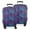 Purple And Blue, variant on Purple and Blue Damask Pattern Luggage Cover Fashion Suitcase Cover Baggage Covers Fit 25-28 Inch Luggage (Go Travel)