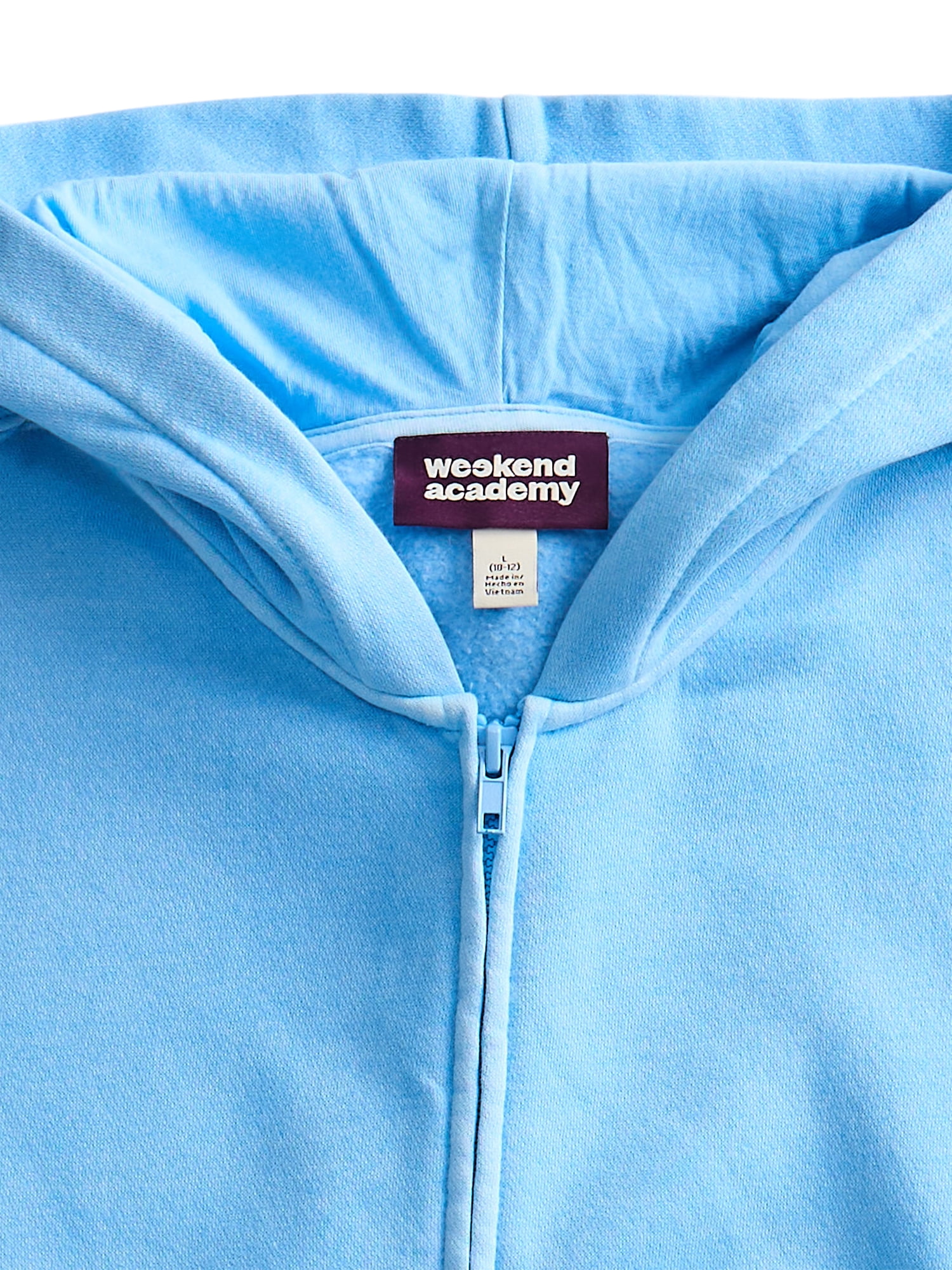 Weekend Academy Boys Fleece Full Zip Hoodie, Sizes 4-18