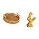 thumbnail image 5 of Cestas de almacenamiento,Cestas de almacenamiento de cocina tejidas con asas hechas a mano,Cestas de pan redondas Bandejas para servir Rectángulo,Escultura de pollo,Escultura de, 5 of 8