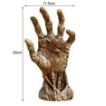 thumbnail image 6 of Zombie Hand Ornament Non-toxic Thrilling Hand Statue Spooky Palm Shape Decoration for Halloween Horror Prop Trick Toy Gift-multicolor, 6 of 8