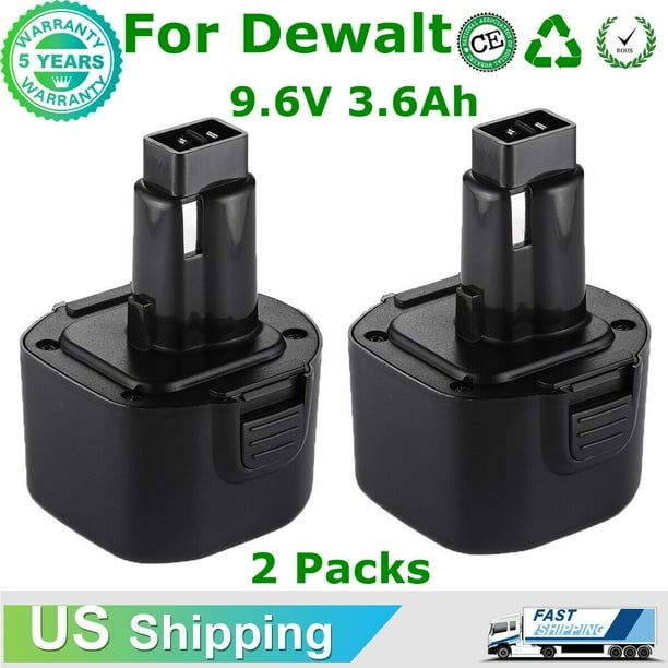 2x Replace For Dewalt 96v Ni Mh 36ah Battery Dw9062 Dw9061 Cordless Drill Tool 4265