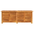 thumbnail image 5 of vidaXL Garden Storage Box with Louver 150x50x56 cm Solid Wood Acacia, 5 of 5