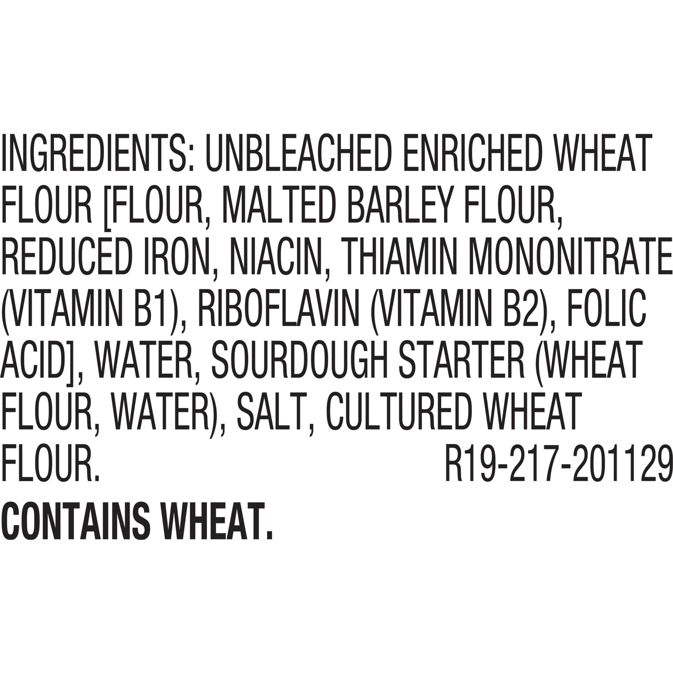 San Luis Sourdough Plain Sourdough Bread, 24 oz, Sourdough Bread, Bag