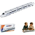 thumbnail image 1 of Electric High Speed Railway Toy - Simulation DesignToy, Subway Locomotive Model Educational Toys with Lights and Sounds, Freely Assembled, Smart Avoidance, 1 of 9
