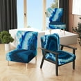 thumbnail image 2 of Designart "Brazilian Thunder Egg" Upholstered Mid-Century Accent Chair - Arm Chair, 2 of 5