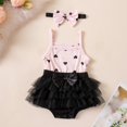 thumbnail image 2 of Gunia Toddler Boy Girl Outfit Tutu Dress With Headband Cute Bodysuit Clothes Set Light Pink 0.5-1 Years, 2 of 6