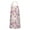 Pioneer Flower Floral-3, variant on Pioneer Flower Floral Print Pattern Apron-Garden Aprons for Women with Pockets-Cotton Linen Waterproof Kitchen Cooking Gardening Aprons Adjustable for Kitchen,Cooking,BBQ and Salon 33x27 Inch