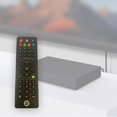 thumbnail image 1 of Control remoto de TV, controlador de caja de televisión, accesorios, control remoto infrarrojo ergonómico multifuncional de repuesto para el hogar, 1 of 8