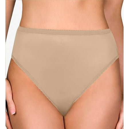 Shadowline 17842 Nylon Classics Hi-Leg Brief Panty