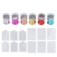 thumbnail image 2 of Clear  Nails Stamper, Manicure Art Stamper Detachable Different Colors Easy Clean Transparent  For Nail Salon For Girls, 2 of 8
