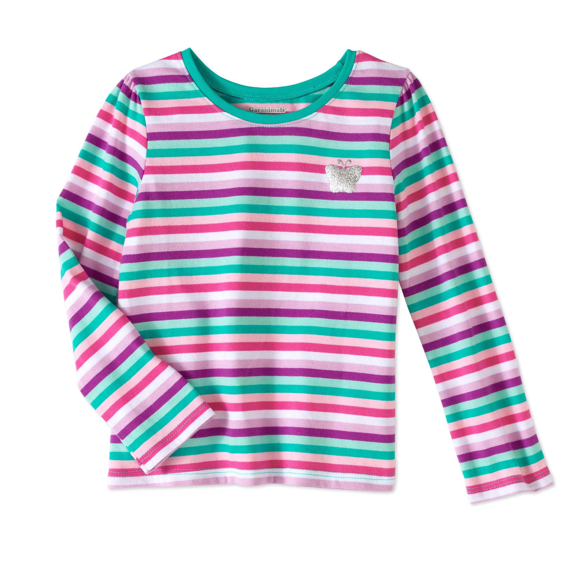 Long Sleeve Cotton Striped T-Shirt for Kids/Toddlers 