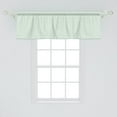 thumbnail image 2 of Mint Window Valance, Retro Style Polka Dots Motifs Nostalgic Hipster Style All Time Fashion Elements, Curtain Valance for Kitchen Bedroom with Rod Pocket, 54" X 18", Almond Green, by Ambesonne, 2 of 3