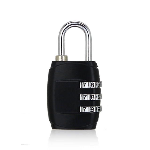【USOS MÚLTIPLES】El candado de combinación está diseñado para uso en interiores y exteriores, como gimnasios, deportes, casilleros escolares y para el personal, gabinetes, cajas de herramient