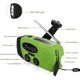 thumbnail image 4 of Solar Radio Notfall Radio Wetterradio Mit Led Taschenlampe - Tragbare Am/fm Dynamo Kurbelradio Mit Wiederaufladbar Batterieuntersttzung 2000 Mah Power, 4 of 5
