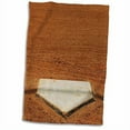 thumbnail image 2 of 3dRose, Home Plate In Baseball, 15x22 Hand Towel, 2 of 2