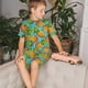 thumbnail image 4 of Balery Pineapple Conjunto de Pijama Infantil de Manga Corta con Estampado – Ropa de Dormir de Algodón Suave-Medium, 4 of 6