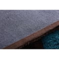 thumbnail image 5 of MDA Home Mateos Shag Brown/Cream/Blue Polyester Area Rug - 8' X 10', 5 of 5