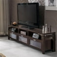 thumbnail image 6 of Furniture of America Missie Contemporary Wood Multi-Storage TV Stand in Espresso, 6 of 11