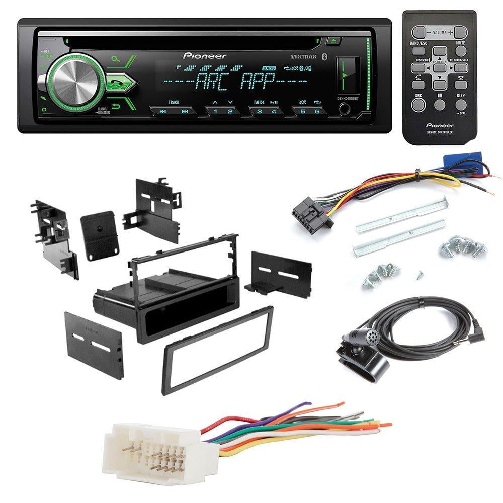 Pioneer DEHX4900BT Aftermarket Car Radio Receiver Stereo CD Player