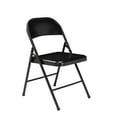 thumbnail image 3 of (Pack of 4) Commercialine® 900 Series All-Steel Folding Chair, Black, 3 of 8