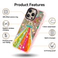thumbnail image 4 of Funda de teléfono Rosarnnah compatible con iPhone 16 Pro 6.3 - Rosa, 4 of 7