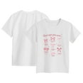 thumbnail image 5 of Toddler Girls Short Sleeve T-Shirts School Uniform Quick Dry 24 Months 2t 3t 4t 5t 6t 7t Athletic Tops Dance Casual Beach Vacation Summer Wear Gibobby,7-8 Years,White, 5 of 5