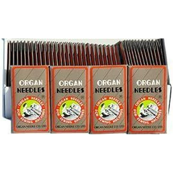 Teamwork Organ Sewing Machine Needles Size 12, (10 Needles/pack)