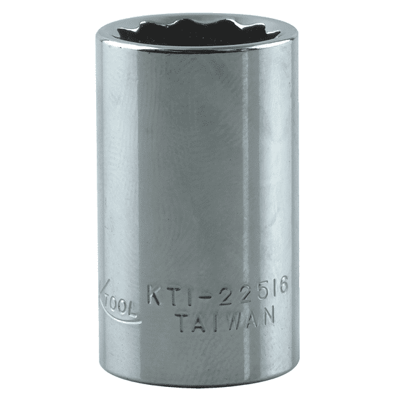 K Tool International SOC 1/2 3/8D 12PT SHORT