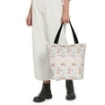 thumbnail image 5 of Salouo Animals In Tribe for Shoppers Tote for Women Foldable Handbags with Big Capacity Casual One-Shoulder Shopping Bag Hobo Bags Fit for Office/Shopping/Park, 5 of 6
