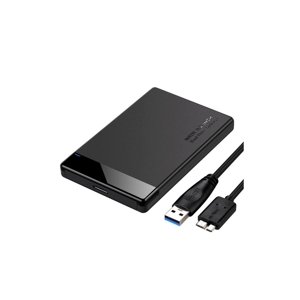 SATA 2.5-inch USB 3.0 Mobile Hard Drive Box 5Gbps Laptop External Hard Drive Enclosure Hard Disk Case Maximum Support 3BT