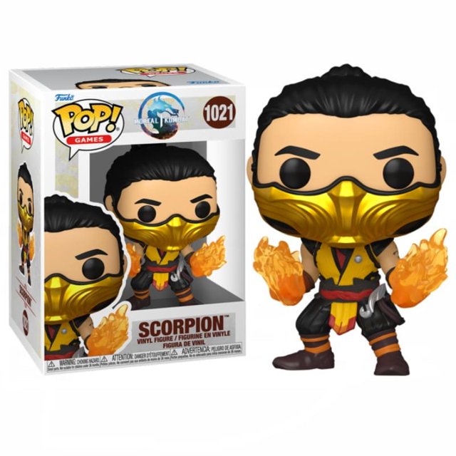 nuevas figuras de playmates godzila x kong shimo figura king ghidorah shimo tiamat figura de acción empire anime figura de regalo de navidad Figura de vinilo PVC con máscara dorada y llamas en las manos, vista frontal de cuerpo entero junto a caja con ventana, acabado brillante y detalles pintados, color Mothra; adecuada como pieza decorativa en colecciones de figuras.