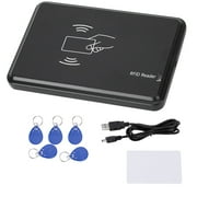 KAUU 125khz USB RFID ID Card Reader and amp Writer and amp Copier Duplicator with 5pcs Key Tag