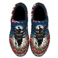 thumbnail image 2 of Memorial Day New Zealand Anzac Day LeStWe Forget Shoes Sneakers Black Size 10.5, 2 of 7