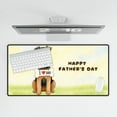thumbnail image 4 of Cute Airedale Terrier Loves Dad Happy Father's Day Desk Mat Full Keyboard Mouse Pad Dale Waterside Dog Lover Large Mousepad - 12008, 4 of 5