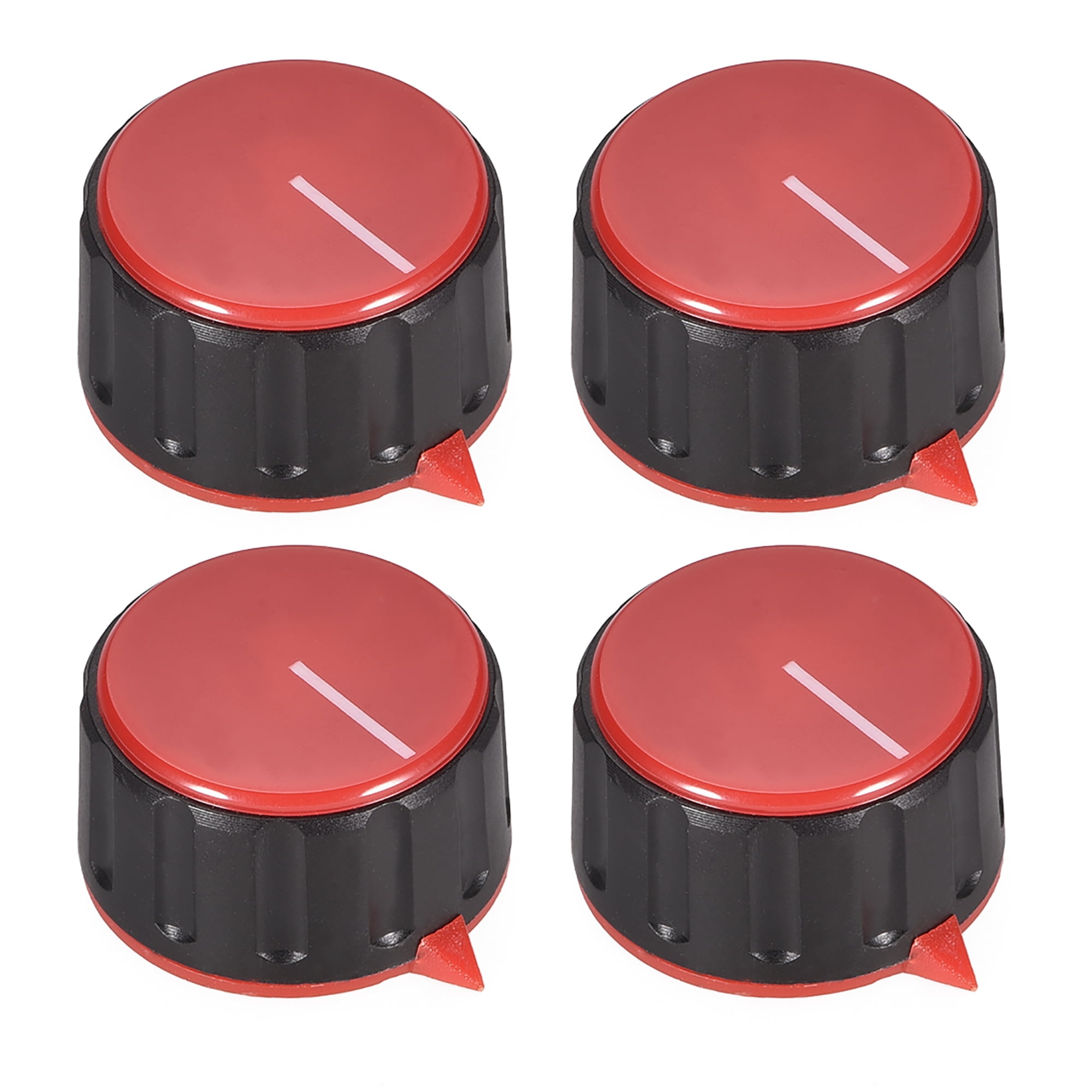 4pcs, 6mm Potentiometer Control Knobs For Electric Guitar Acrylic