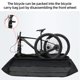 thumbnail image 3 of Bag de Transporte de Bicicleta Portátil Case de Almacenamiento de Transporte de Bicicleta de Tela Oxford para 27.5 Pulgadas de Bicicleta de Montaña, 3 of 7