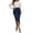 Navy, variant on Wdgfv Womens Maxi Skirt Flowy High Waisted Slit Long Skirts Boho Floral Pleated A-Line Beach Dress 2026 Summer Outfit